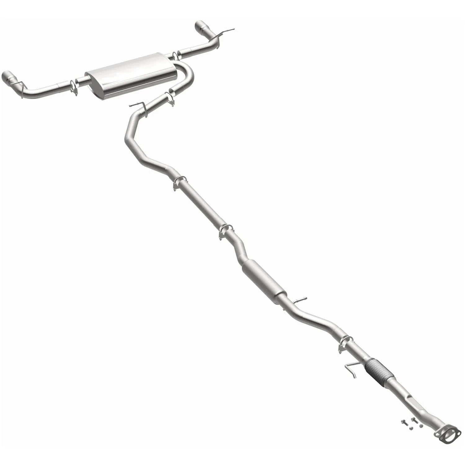 2007-2014 Ford Edge Direct-Fit Replacement Exhaust System 106-0489